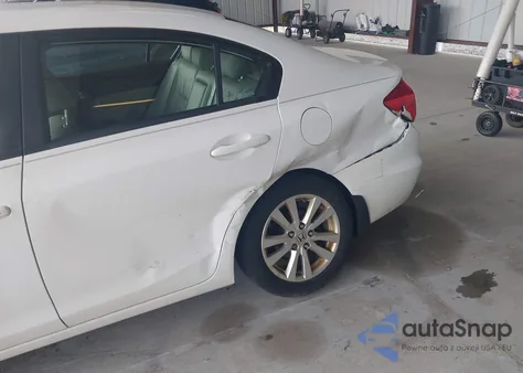 2012 Honda Civic Ex-L from USA, damaged, VIN 19XFB2F9XCE327362
